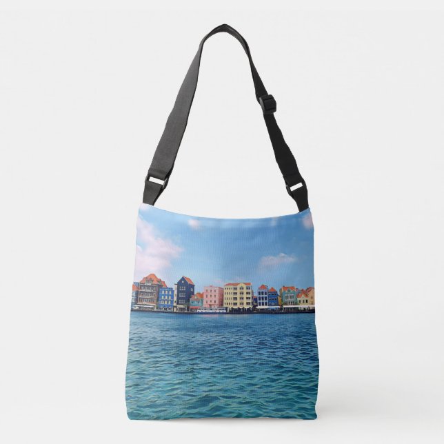 Handelskade Waterfront Willemstad, Curacao Crossbody Bag (Front)