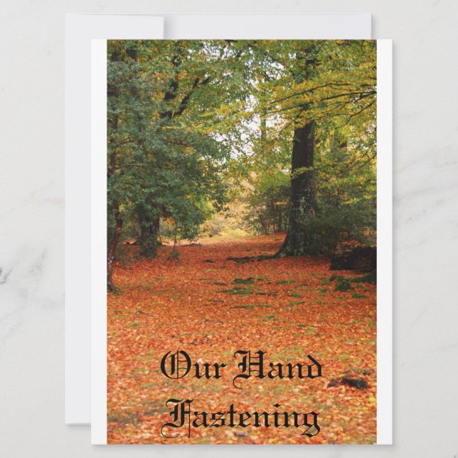Handfastening Invites (Front)