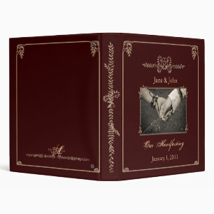 Handfasting Album 3 Ring Binder