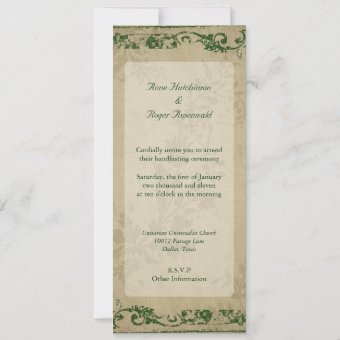 Handfasting Invitation | Zazzle