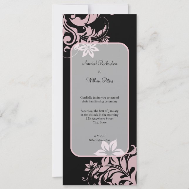 Handfasting Invitation (Front)