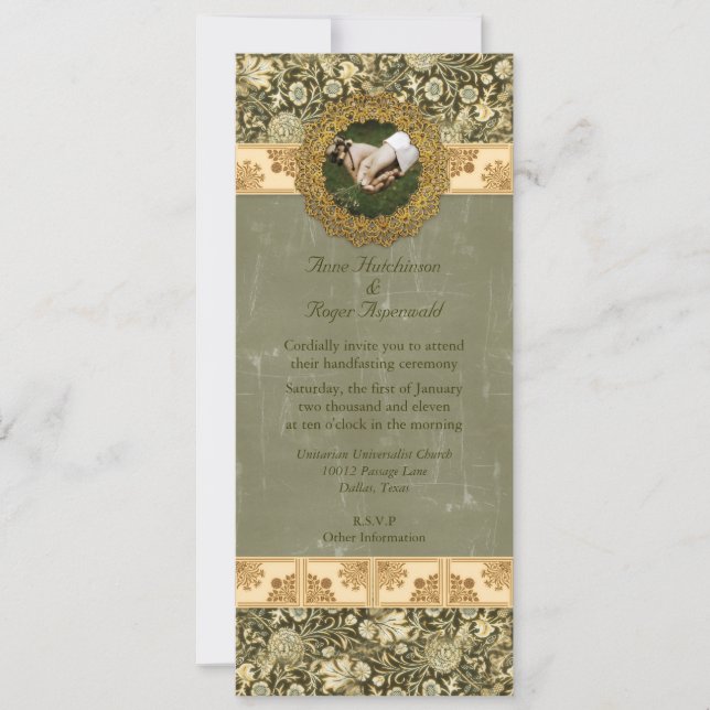 Handfasting Invitation (Front)