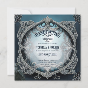 HANDFASTING INVITATIONS DRUID CELTIC WICCA MOON