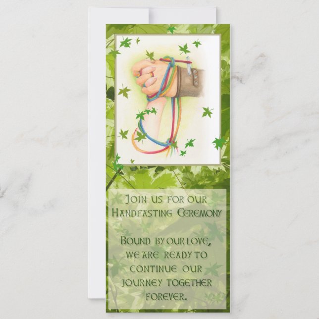 Handfasting Join Us Invitation (Front)