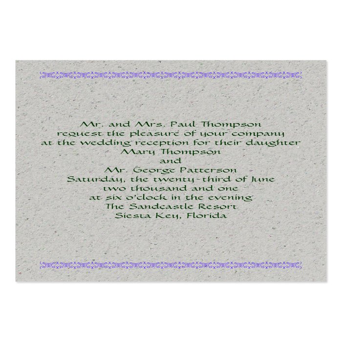 Happy Handfasting Business Card Templates