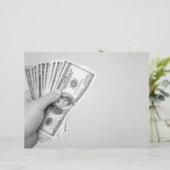 Handful of Money (Standing Front)