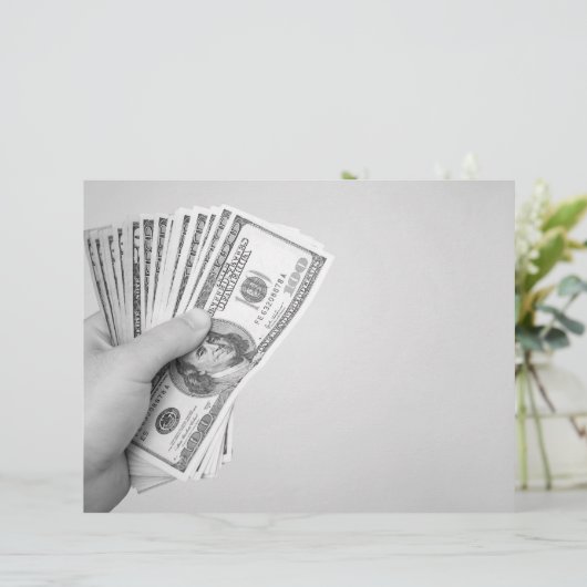 Handful of Money (Standing Front)