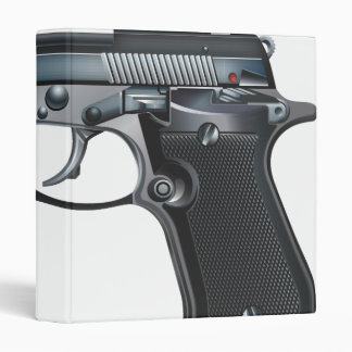 HandGun 3 Ring Binder
