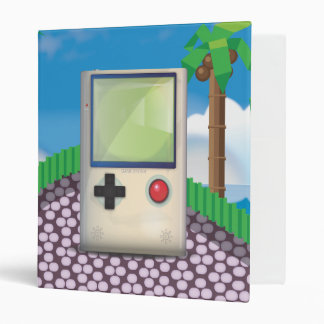 Handheld Game Console 3 Ring Binder