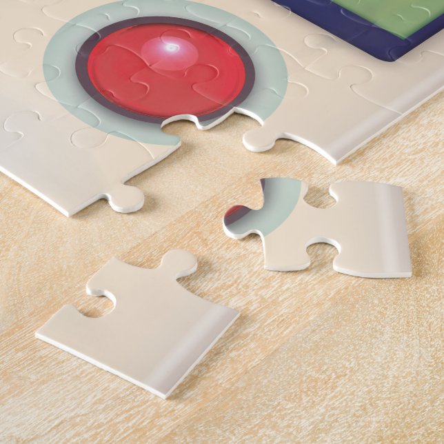 Handheld Game Console Jigsaw Puzzle (Side)
