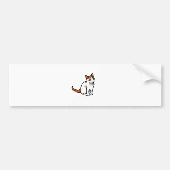 Handi-Cat Bumper Sticker (Front)