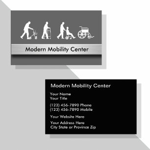 Handicap Equipment Business Cards