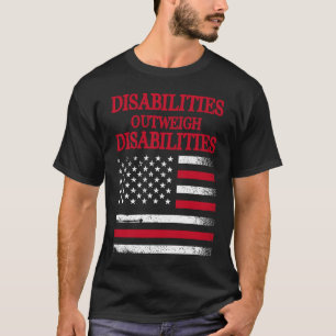 Handicap Humor Disabled Survivor Warrior 1 T-Shirt