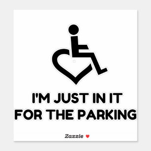 Handicap Parking Sticker