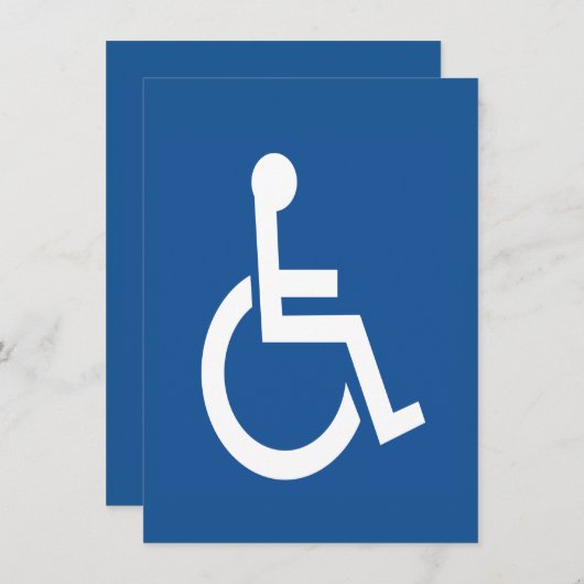 Handicapped (Front/Back)