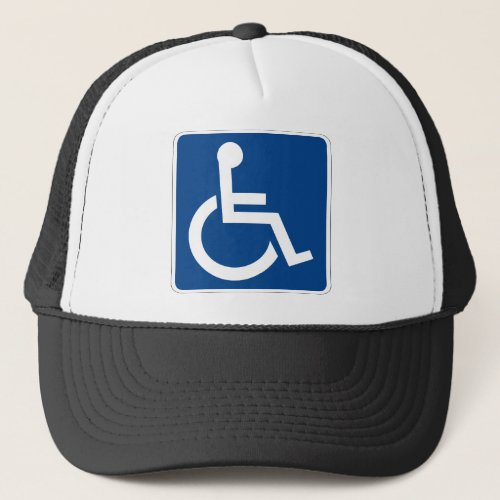 Handicapped Accessible Trucker Hat