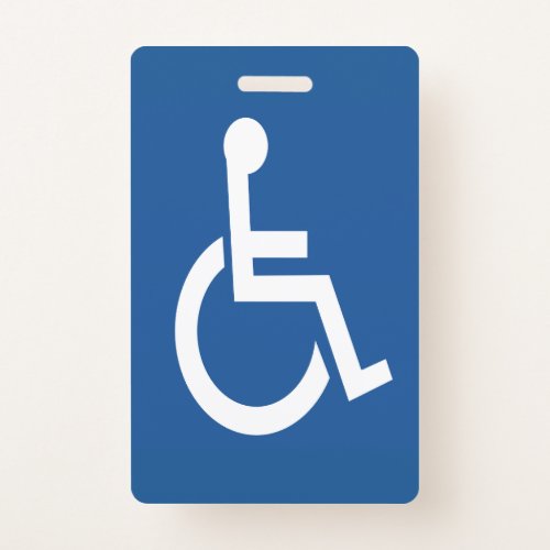 Handicapped Badge