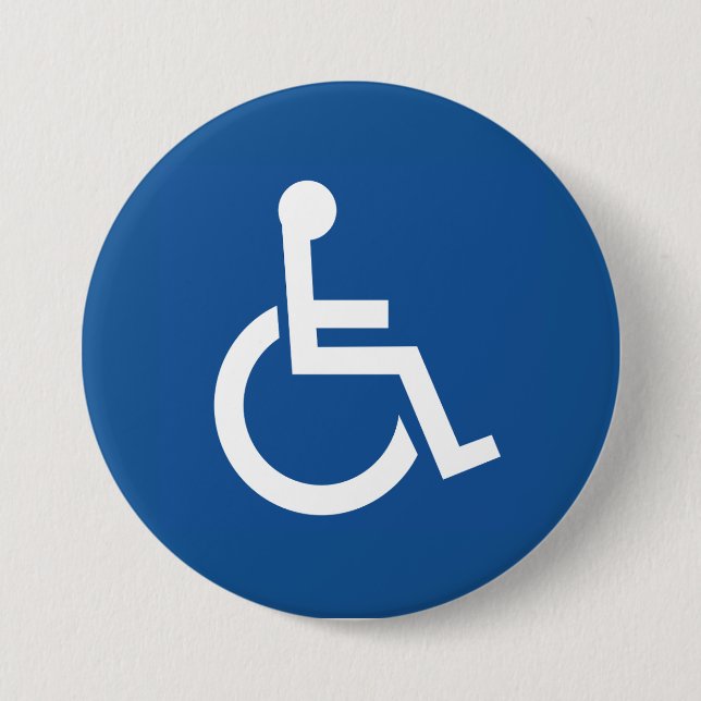 Handicapped Button (Front)