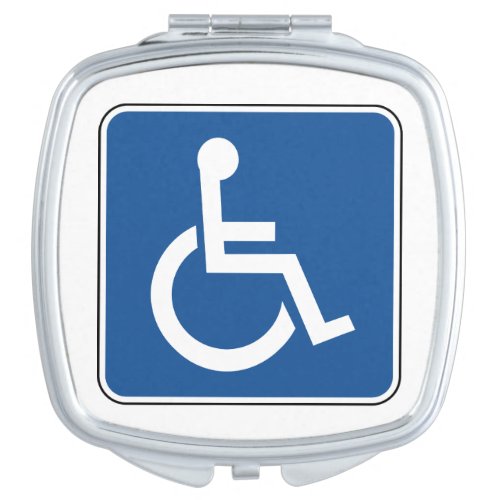 Handicapped Compact Mirror