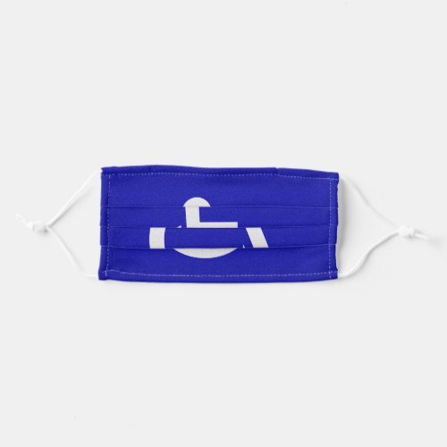 Handicapped Disabled Adult Cloth Face Mask