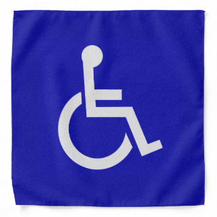 Handicapped Disabled Bandana