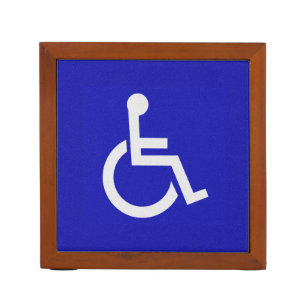 Handicapped Disabled Desk Organizer