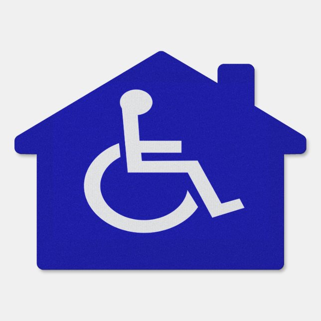 Handicapped Disabled, Handicapped Sign (Front)