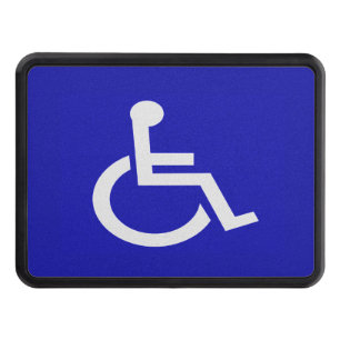 Handicapped Disabled Hitch Cover