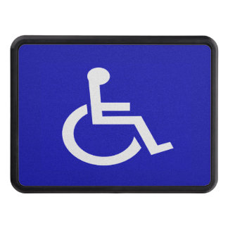 Handicapped Disabled Hitch Cover