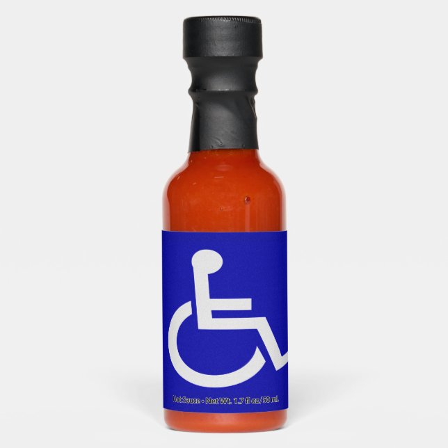 Handicapped Disabled Hot Sauces (Front)
