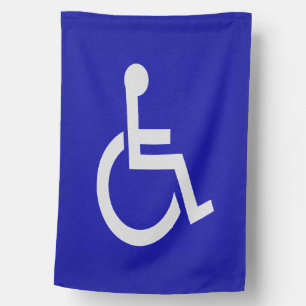 Handicapped Disabled House Flag