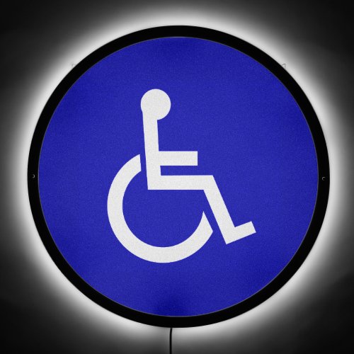 Handicapped Disabled LED Sign