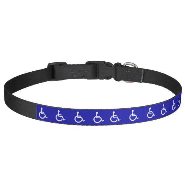 Handicapped Disabled Pet Collar (Front)