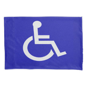 Handicapped Disabled Pillow Case