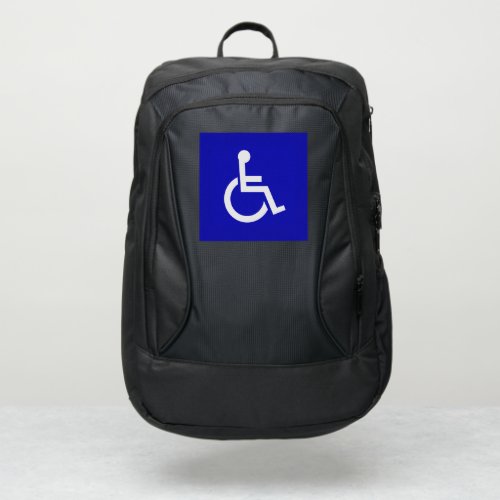 Handicapped Disabled Port Authority Backpack