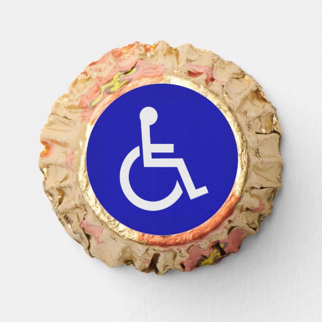 Handicapped Disabled Reese's Peanut Butter Cups (Front)