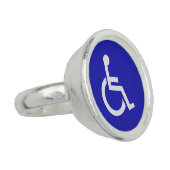 Handicapped Disabled Ring (Side)