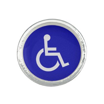 Handicapped Disabled Ring by HandicappedDisabled at Zazzle