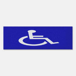 Handicapped Disabled Sign