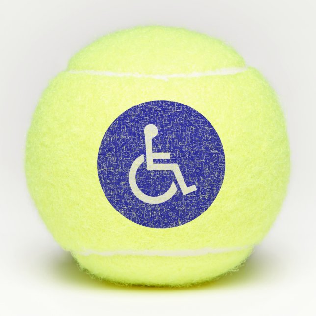 Handicapped Disabled Tennis Balls (Front)