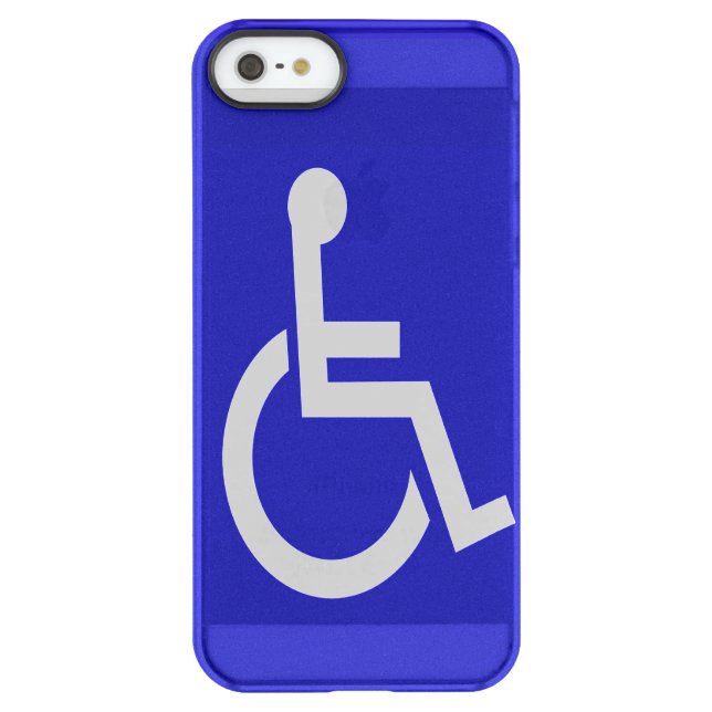 Handicapped Disabled Uncommon iPhone Case (Back)