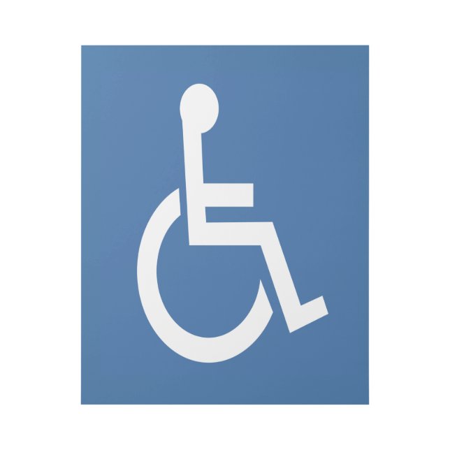 Handicapped Gallery Wrap (Front)