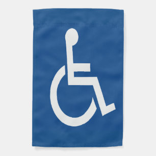Handicapped Garden Flag