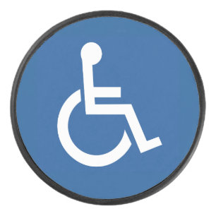 Handicapped Hockey Puck