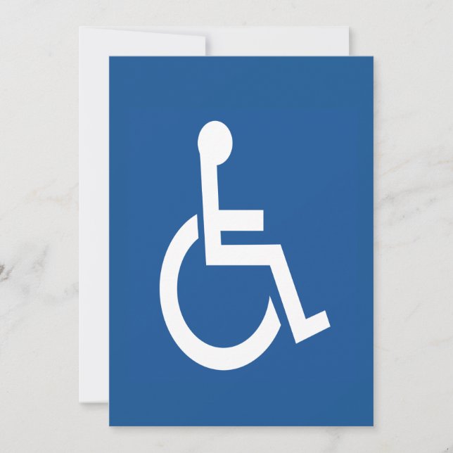 Handicapped Holiday Card (Front)