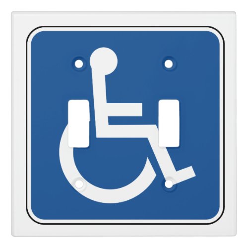 Handicapped Light Switch Cover