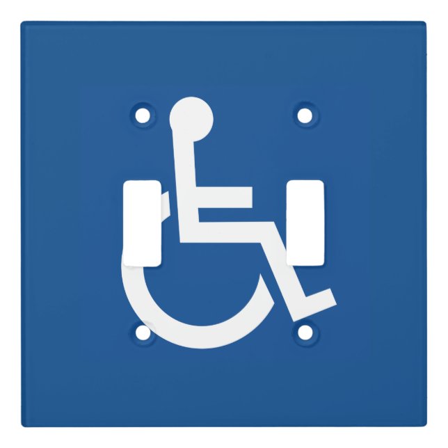 Handicapped Light Switch Cover (Front)
