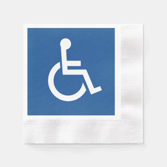 Handicapped Napkins (Front)