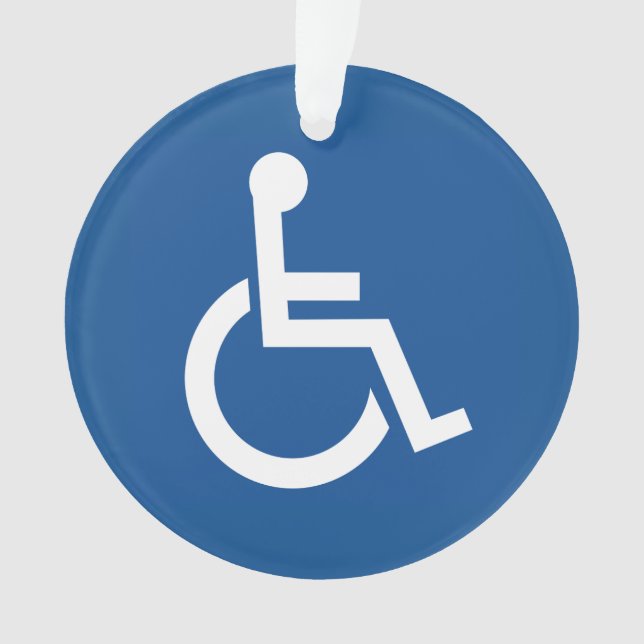 Handicapped Ornament (Front)