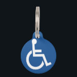 Handicapped Pet ID Tag<br><div class="desc">Handicapped,  Disabled</div>